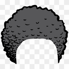 Afro Wig Clipart, HD Png Download - hair png
