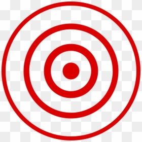Transparent Background Target Png, Png Download - red circle png