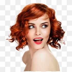 Natural Red Hair Dark Eyebrows, HD Png Download - hair png