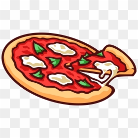 Pizza Cartoon Transparent Background, HD Png Download - pizza png