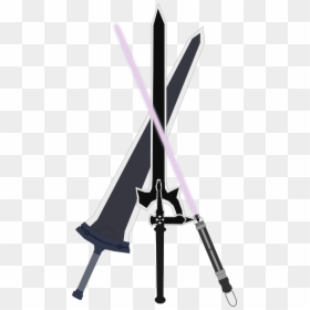 Sao Kirito First Sword, HD Png Download - sword png