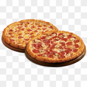 2 Pizza Png, Transparent Png - pizza png