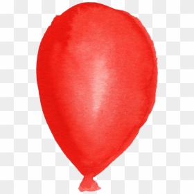 Watercolor Balloon Transparent, HD Png Download - balloons png
