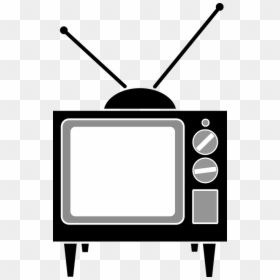 Old Television Clipart, HD Png Download - tv png
