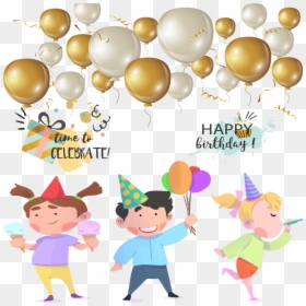 Simple Birthday Invitation Card, HD Png Download - happy birthday png