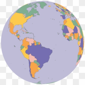 Globe Political Map, HD Png Download - globe png