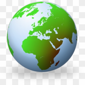World Image Black And White, HD Png Download - globe png