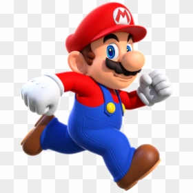 Mario Running Transparent Background, HD Png Download - mario png