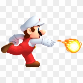 New Super Mario Bros Fire Mario, HD Png Download - mario png