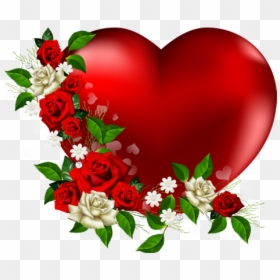 Flower Heart, HD Png Download - hearts png