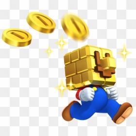 New Super Mario Bros 2 Gold Block, HD Png Download - mario png