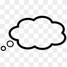 Thinking Clipart, HD Png Download - thought bubble png