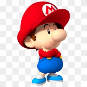 Baby Mario, HD Png Download - mario png