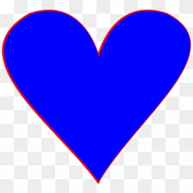 Dark Blue Heart Png, Transparent Png - hearts png