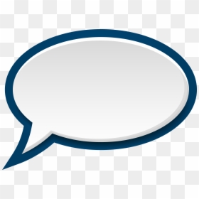 Speech Bubble Blue Png, Transparent Png - thought bubble png