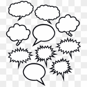 Thoughts Bubble, HD Png Download - thought bubble png