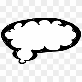 Hand Drawn Thought Bubble Transparent, HD Png Download - thought bubble png