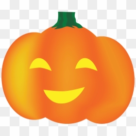 Smiley Pumpkin, HD Png Download - pumpkin png