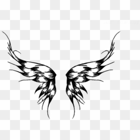 Girly Tattoos Png, Transparent Png - wings png