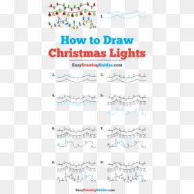 Cinco De Mayo Drawing Easy, HD Png Download - christmas lights png