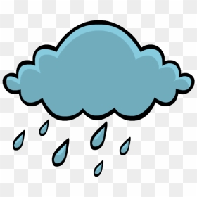 Transparent Clouds With Rain, HD Png Download - rain png
