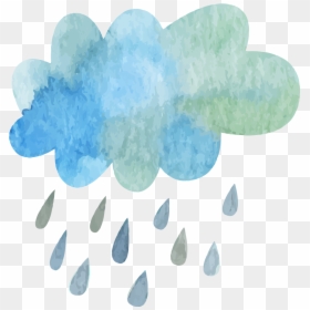 Cloud And Rain Png, Transparent Png - rain png