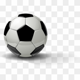 Soccer Ball With Shadow, HD Png Download - soccer ball png