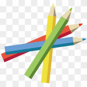 Color Pencil Vector Png, Transparent Png - pencil png