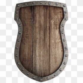 Wooden Shield Png, Transparent Png - shield png