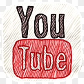 Youtube Icon Sketch, HD Png Download - youtube icon png