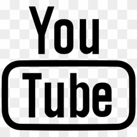 White Youtube Icon Png, Transparent Png - youtube icon png