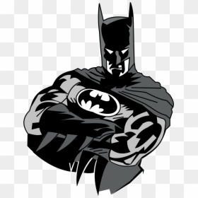 Batman Black And White Png, Transparent Png - batman png