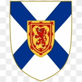 Nova Scotia Shield Of Arms, HD Png Download - shield png