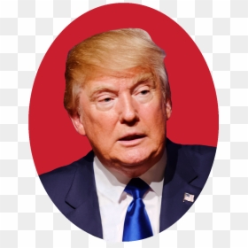 Donald Trump In A Circle, HD Png Download - trump png