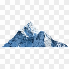 Mountain Silhouette Divider - Mountain Silhouette, HD Png Download - vhv