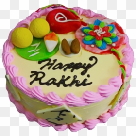 Rakhi Design Cake, HD Png Download - rakhi png