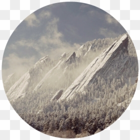 Boulder Co Flatirons, HD Png Download - mountain png