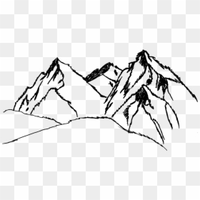Mountain Drawing Png Free, Transparent Png - mountain png