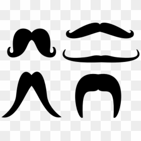 Handlebar Moustache Clipart, HD Png Download - mustache png