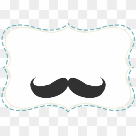 Convite De Aniversario Bigode Grosso, HD Png Download - mustache png