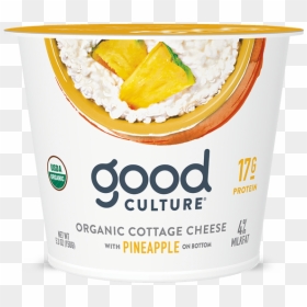 Good Culture Cottage Cheese Pineapple, HD Png Download - pineapple png