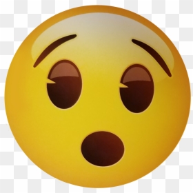 Surprised Emoji Png, Transparent Png - surprised emoji png
