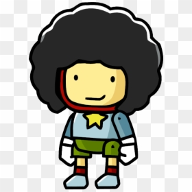 Scribblenauts Maxwell, HD Png Download - afro png