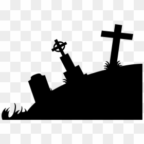 Graveyard Vector, HD Png Download - tombstone png
