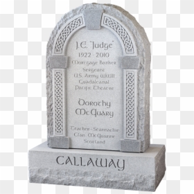 Celtic Designs For Headstones, HD Png Download - tombstone png