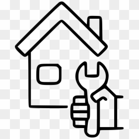 House Repair Png, Transparent Png - house icon png