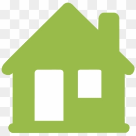 House Green Transparent Background, HD Png Download - house icon png
