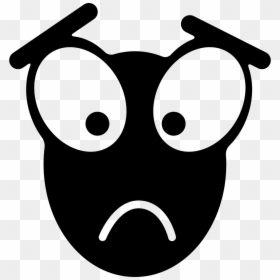 Emoticon, HD Png Download - sad face png