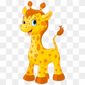 Giraffe Clipart Cute, HD Png Download - giraffe png