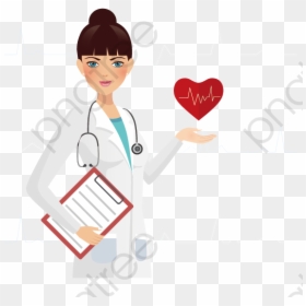 Woman Doctor Vector Png, Transparent Png - doctor png